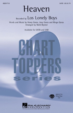 Heaven SATB Chorpartitur