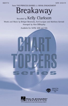 Breakaway SATB Chorpartitur