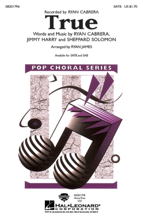 True SATB Chorpartitur
