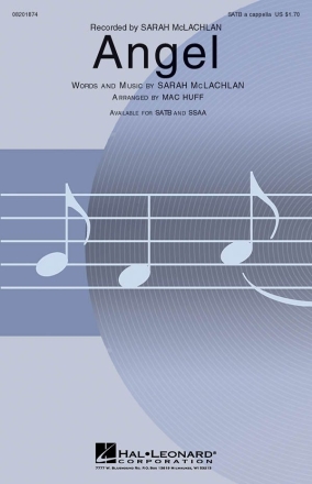 Angel SATB Chorpartitur