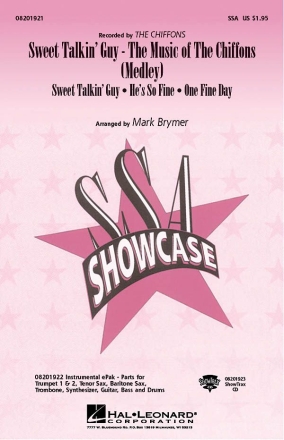 Sweet Talkin' Guy - Music Of The Chiffons Medley SSA Chorpartitur