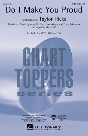Andy Watkins, Do I Make You Proud SATB Chorpartitur