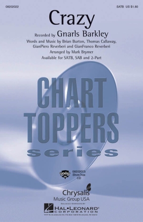 Brian Burton_Gianfranco Reverberi_Gian Piero Reverberi, Crazy SATB and Accompaniment Chorpartitur