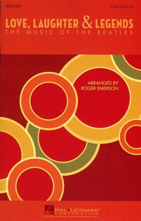 Love, Laughter and Legends for 2-part choir choral score
