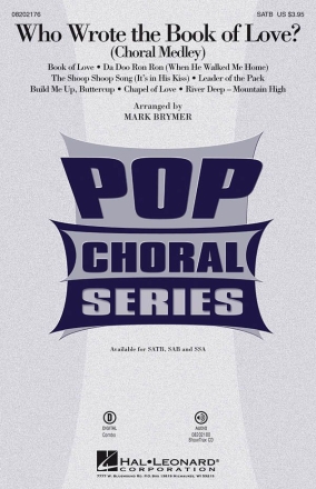 Who Wrote the Book of Love? SATB Chorpartitur