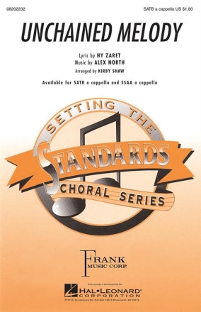 Unchained Melody SATB a Cappella Chorpartitur