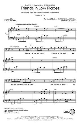 DeWayne Blackwell_Earl Bud Lee, Friends in Low Places Chor CD