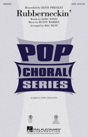 Rubberneckin' SATB Chorpartitur