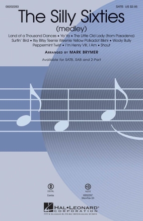The Silly Sixties SATB Chorpartitur