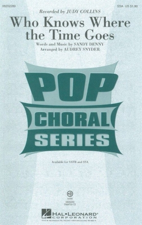 Who knows where the Time goes for female chorus (SSA) and piano