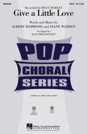 Give a Little Love SATB Chorpartitur