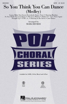 So You Think You Can Dance SATB Chorpartitur
