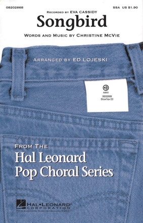 Songbird SSA and Piano Chorpartitur