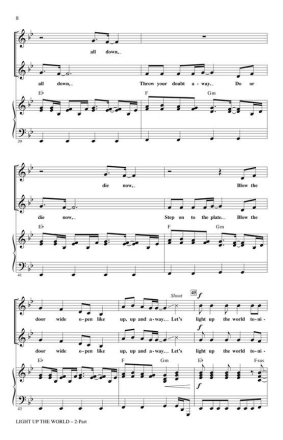 Adam Anders_Johan Schuster_Martin Sandberg_Peer Astrom_Savan Kotecha, 2-Part Choir Chorpartitur