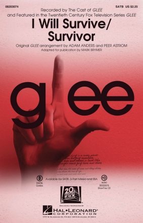 I Will Survive/Survivor SATB Chorpartitur