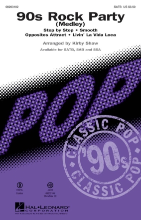 9s Rock Party SATB Chorpartitur