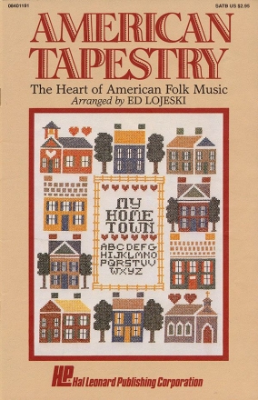 American Tapestry Medley of American Folk Music SATB Chorpartitur