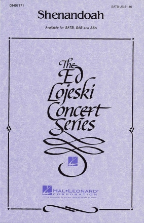 Shenandoah SATB Chorpartitur