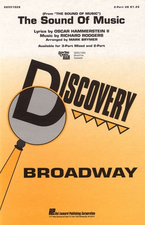 Oscar Hammerstein II_Richard Rodgers, The Sound Of Music 2-Part Choir Chorpartitur