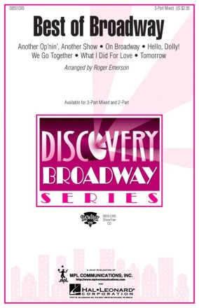 Best of Broadway (Medley) SAB Chorpartitur