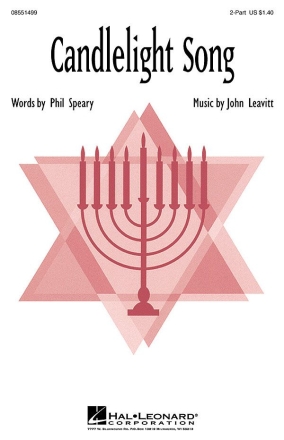 Candlelight Song 2-Part Choir Chorpartitur