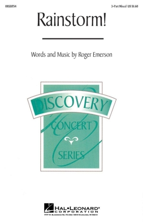Roger Emerson, Rainstorm! 3-Part Choir Chorpartitur