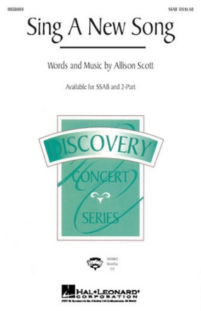 Allison Scott, Sing a New Song Chor CD