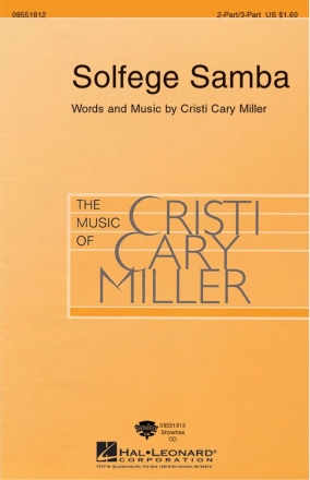 Cristi Cary Miller, Solfege Samba 2-Part Choir Chorpartitur