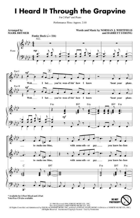 I Heard It Through the Grapevine Chor CD