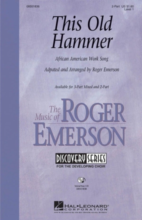 This Old Hammer 2-Part Choir and Piano Chorpartitur