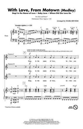 With Love, From Motown VoiceTrax CD CD
