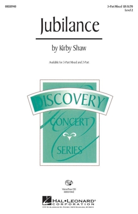 Kirby Shaw, Jubilance 3-Part Choir Chorpartitur