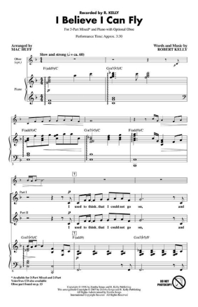 Robert Kelly, I believe I can fly Chor CD