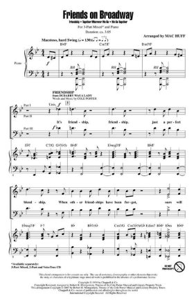 Friends on Broadway Chor CD