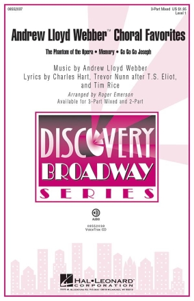 Andrew Lloyd Webber, Choral Favourites SAB and Piano Chorpartitur