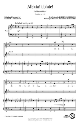Alleluia! Jubilate! Chor CD