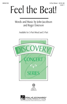 John Jacobson_Roger Emerson, Feel the Beat! 3-Part Choir Chorpartitur