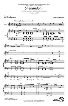 Shenandoah Chor CD