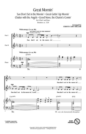 Great Mornin' Chor CD