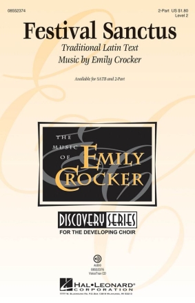 Emily Crocker, Festival Sanctus 2-Part Choir Chorpartitur
