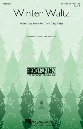 Cristi Cary Miller, Winter Waltz 3-Part Choir Chorpartitur