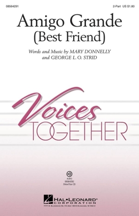 Mary Donnelly, Amigo Grande 2-Part Choir Chorpartitur