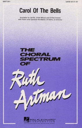 Ruth Artman, Carol of the bells SSA Chorpartitur