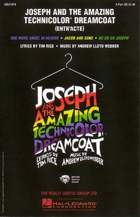 Andrew Lloyd Webber, Joseph and the Amazing Technicolor Dreamcoat 2-Part Choir Chorpartitur