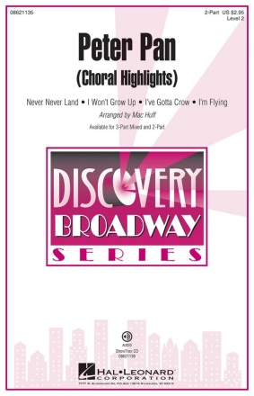 Peter Pan (Choral Highlights) 2-Part Choir Chorpartitur