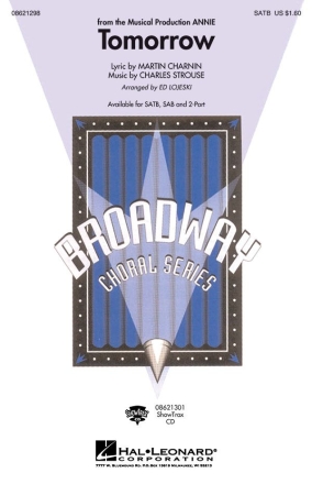 Charles Strouse, Tomorrow SATB Chorpartitur