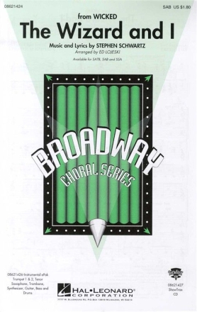 Stephen Schwartz, The Wizard And I SAB and Piano Chorpartitur