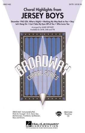 Jersey Boys (Choral Highlights) SATB Chorpartitur