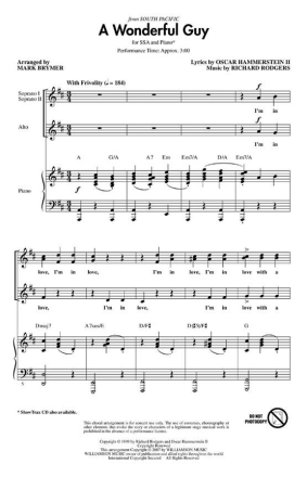 Richard Rodgers, A Wonderful Guy Chor CD