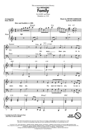Family from Dreamgirls Chor CD
